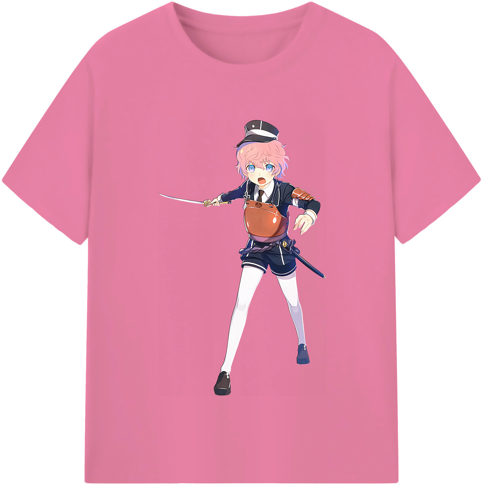 （画像用） 刀剣乱舞 Touken Ranbu 綿100％半袖Tシャツ（フロントプリント）